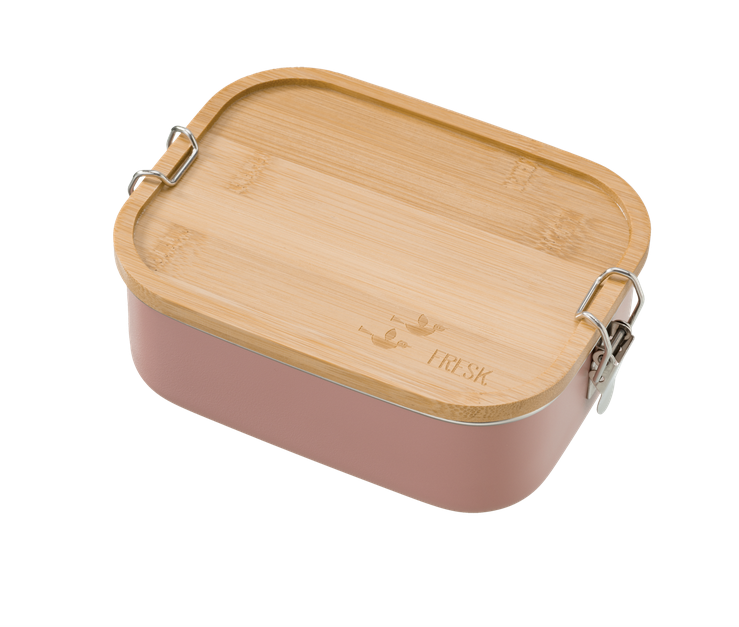 Lunchbox mit Holzdeckel